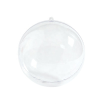 Plastic Transparent Decorative Christmas Ball Manufacturer